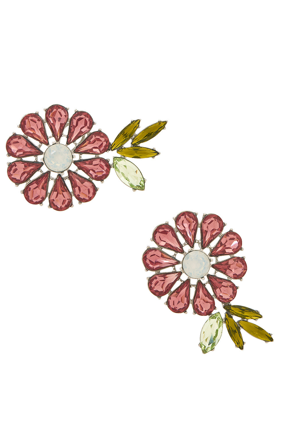 Crystal Daisy Earrings