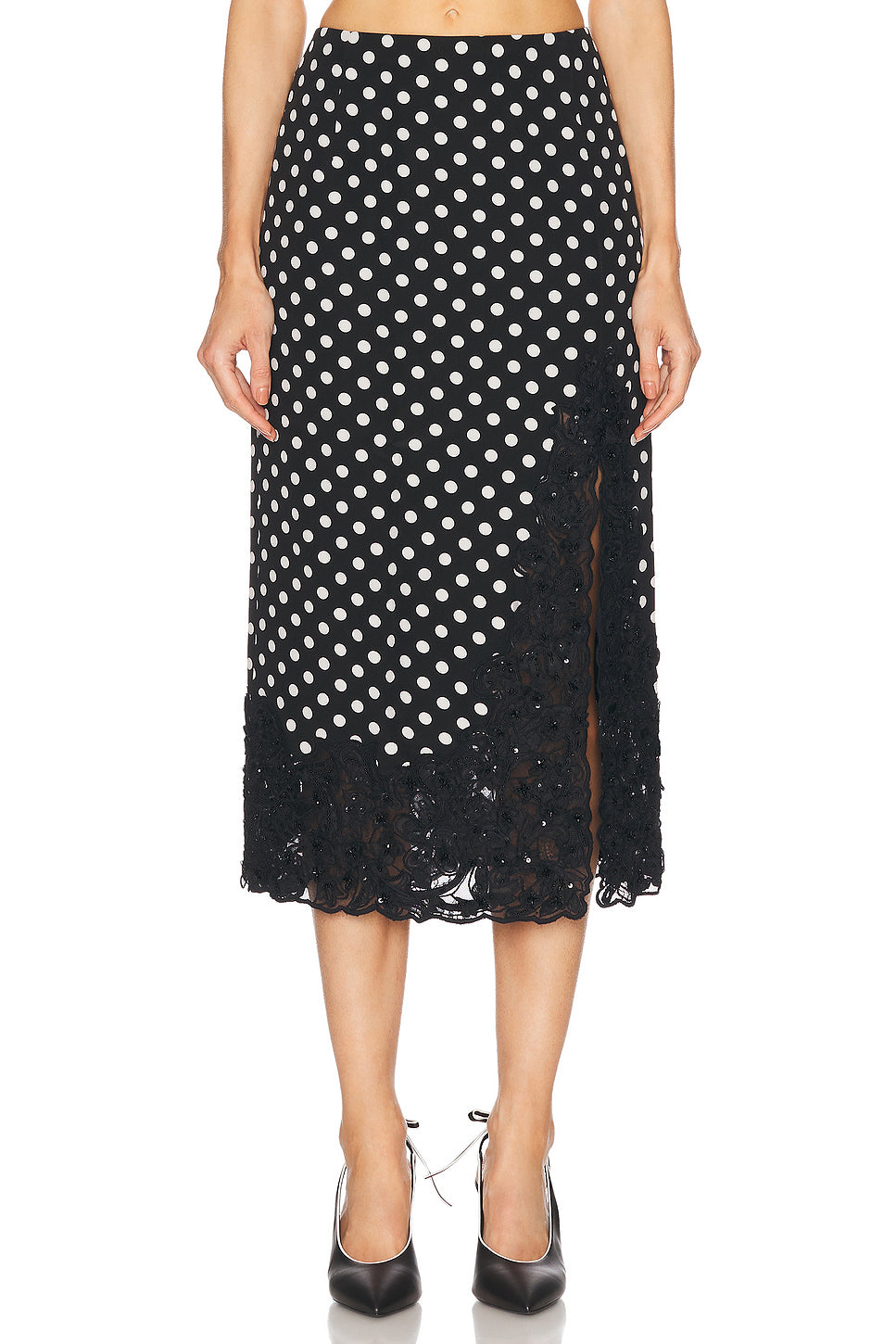 Embellished Midi Skirt