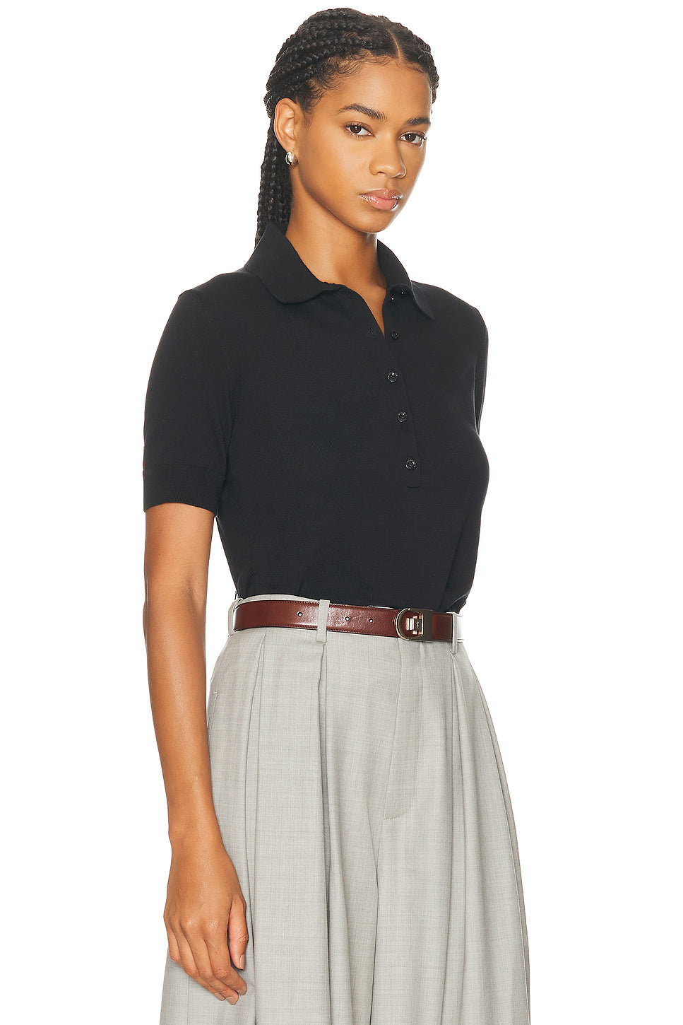Short Sleeve Polo Top