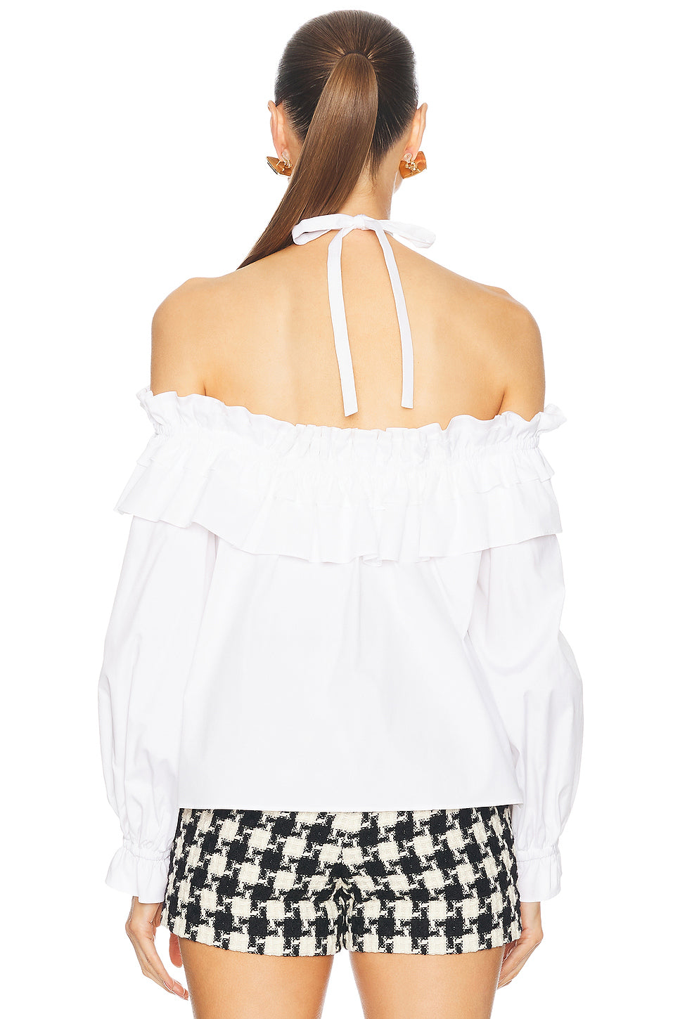 Halter Off The Shoulder Top