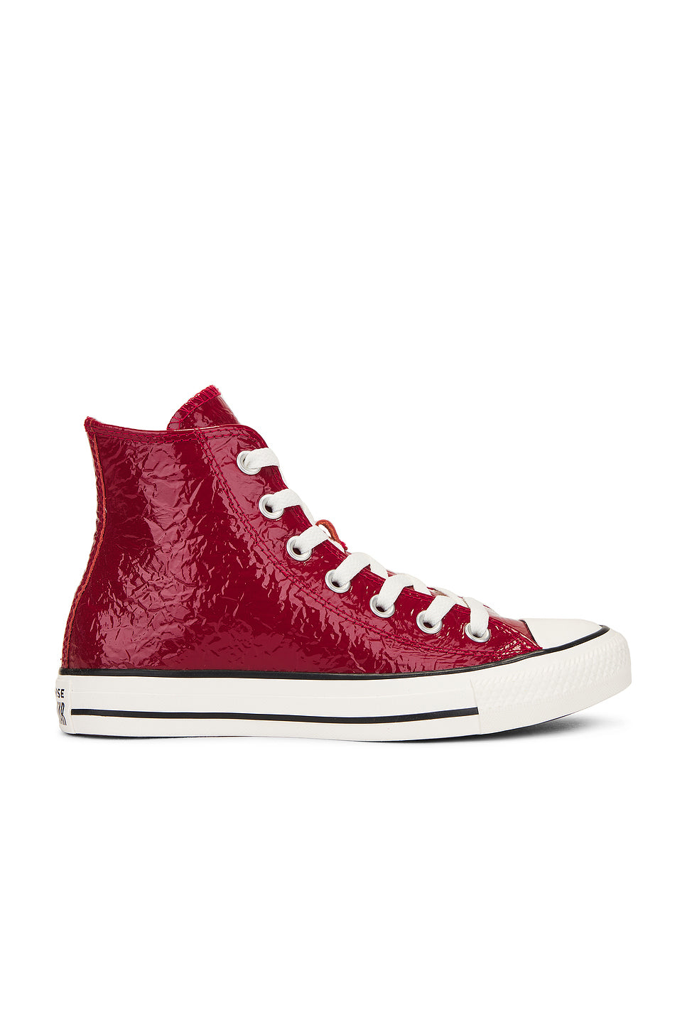 High Top Chuck Taylor All Star Crinkle Leather Sneaker