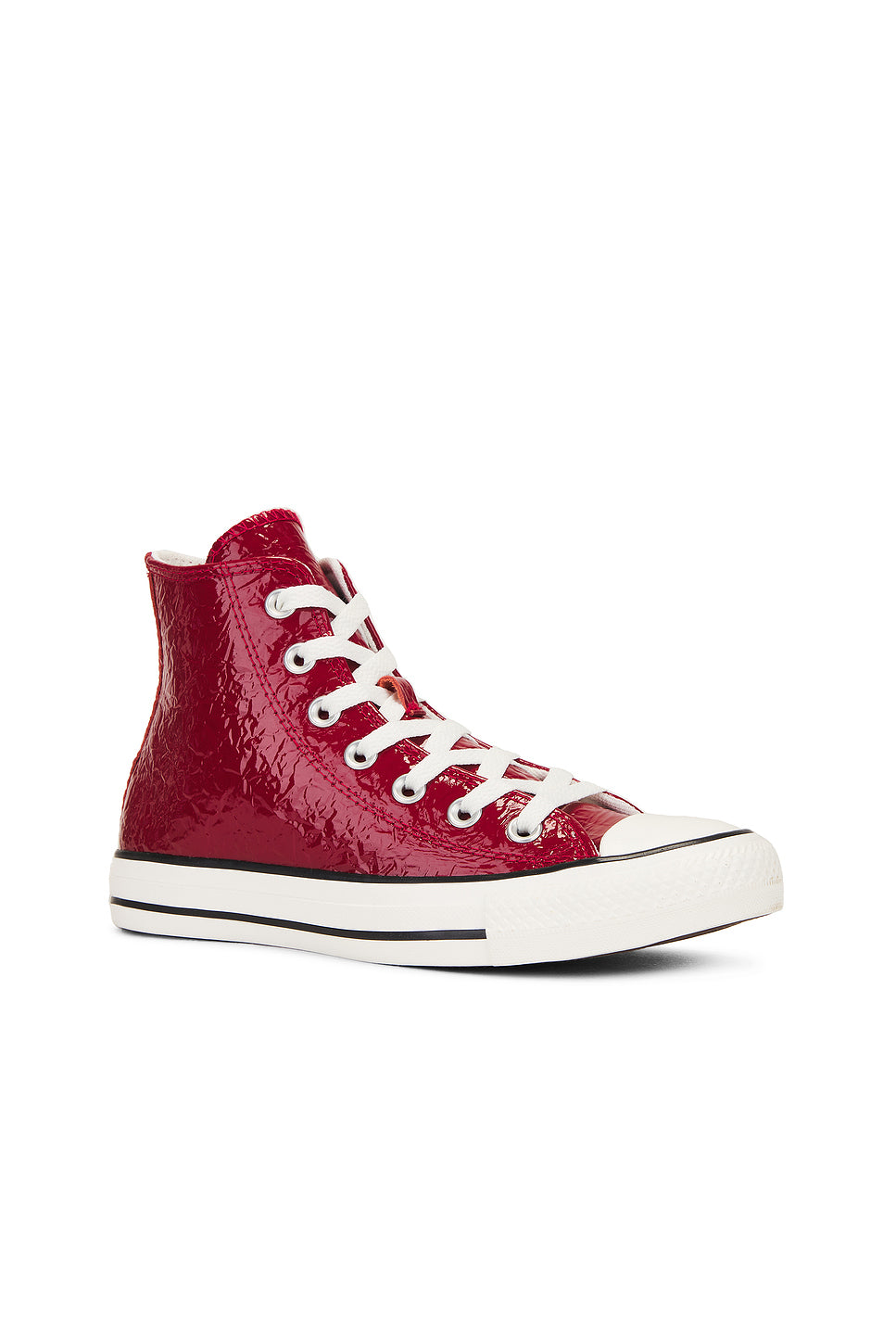 High Top Chuck Taylor All Star Crinkle Leather Sneaker