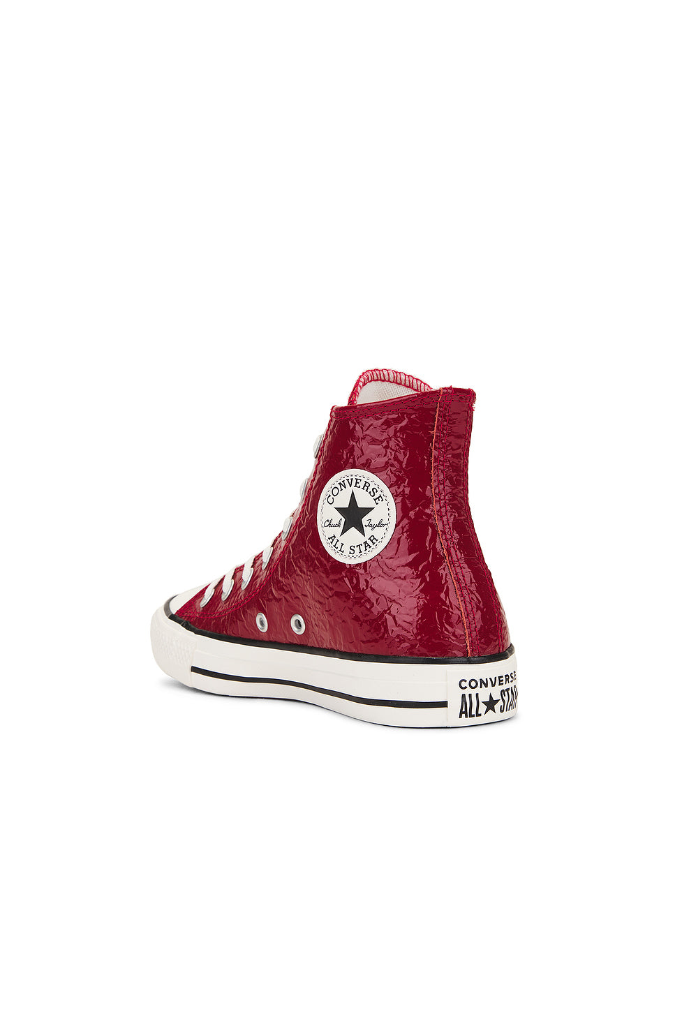 High Top Chuck Taylor All Star Crinkle Leather Sneaker