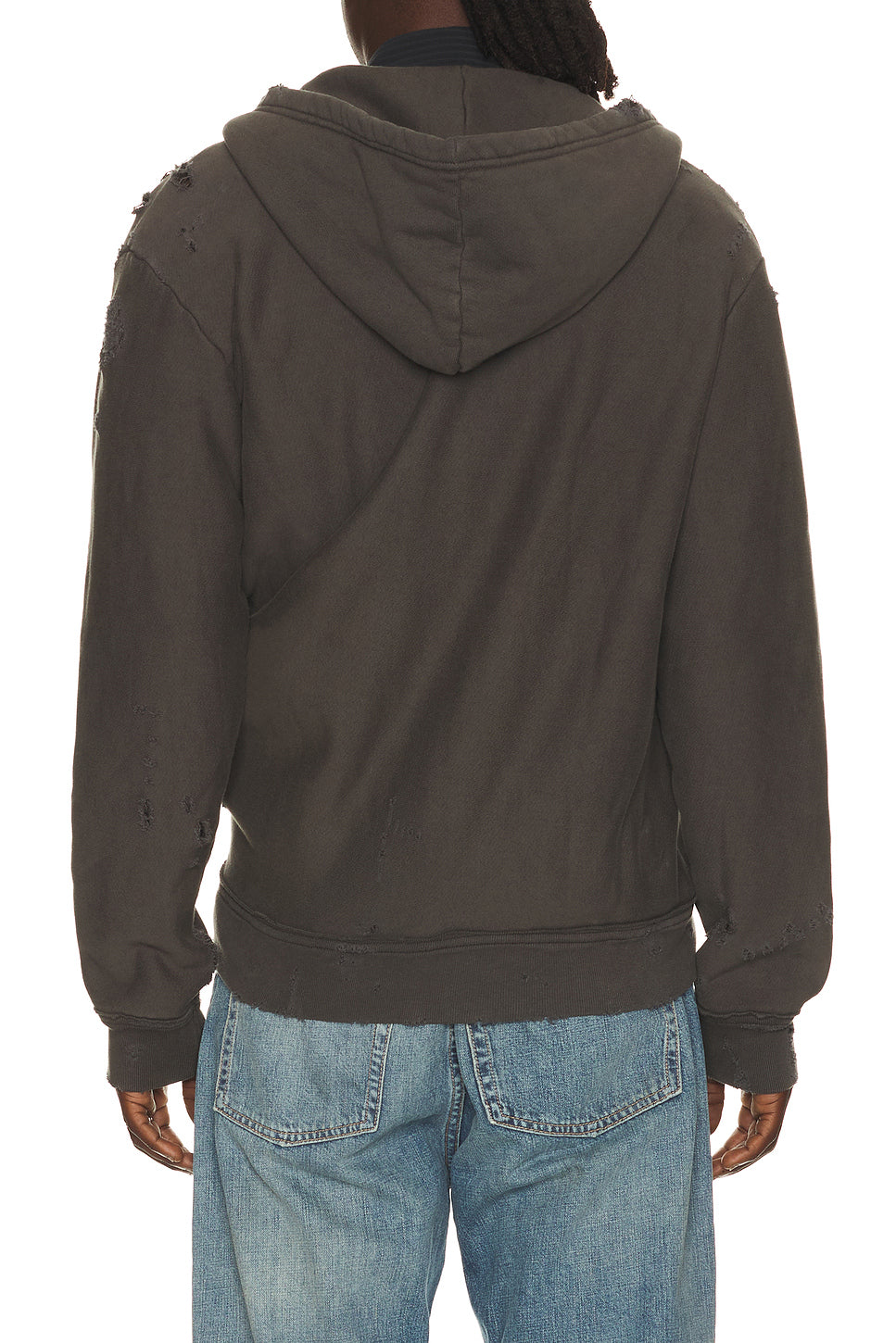 Twisted Distressed Hoodie