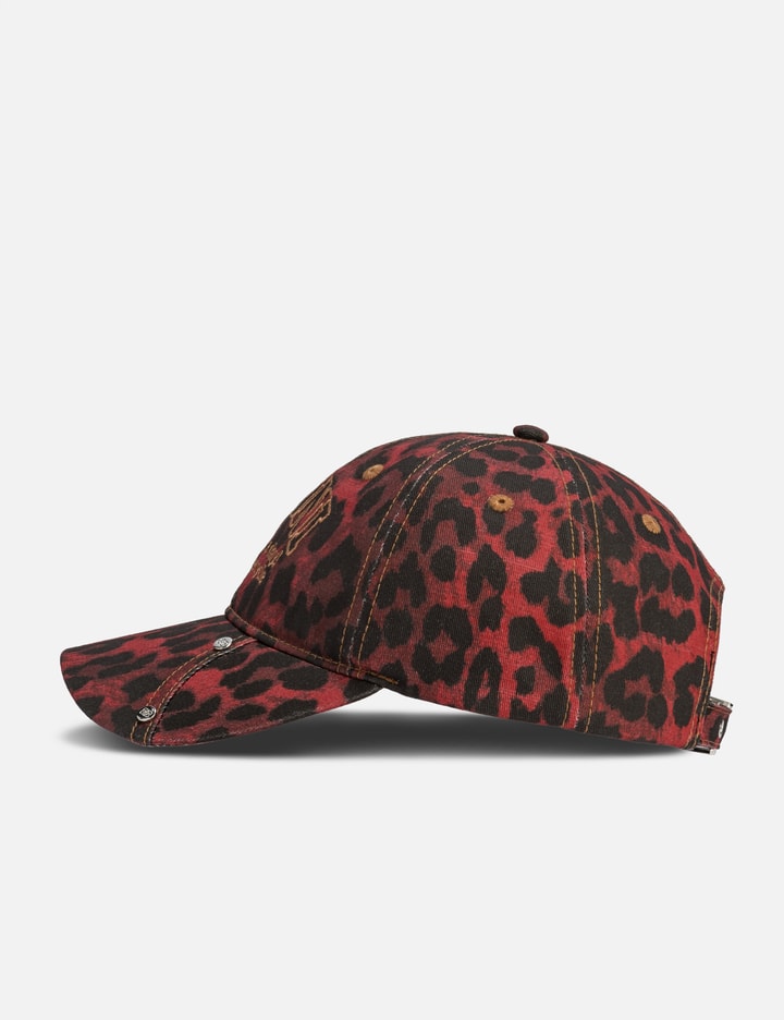 Red Leopard Cap