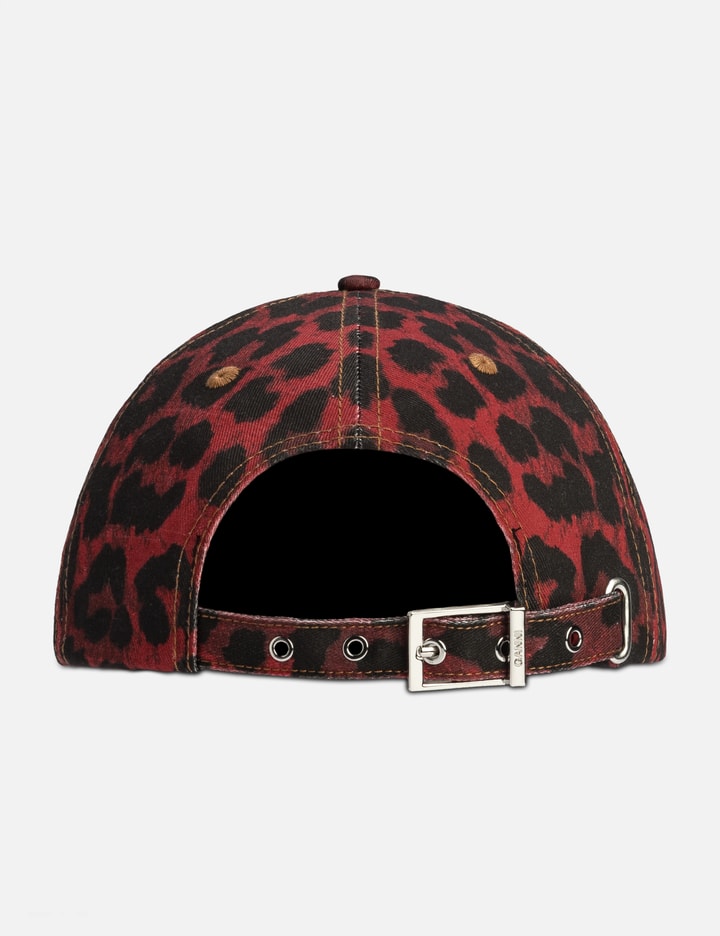 Red Leopard Cap