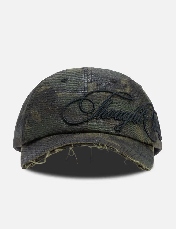 "Thorne" Embroidered Cap In Camo