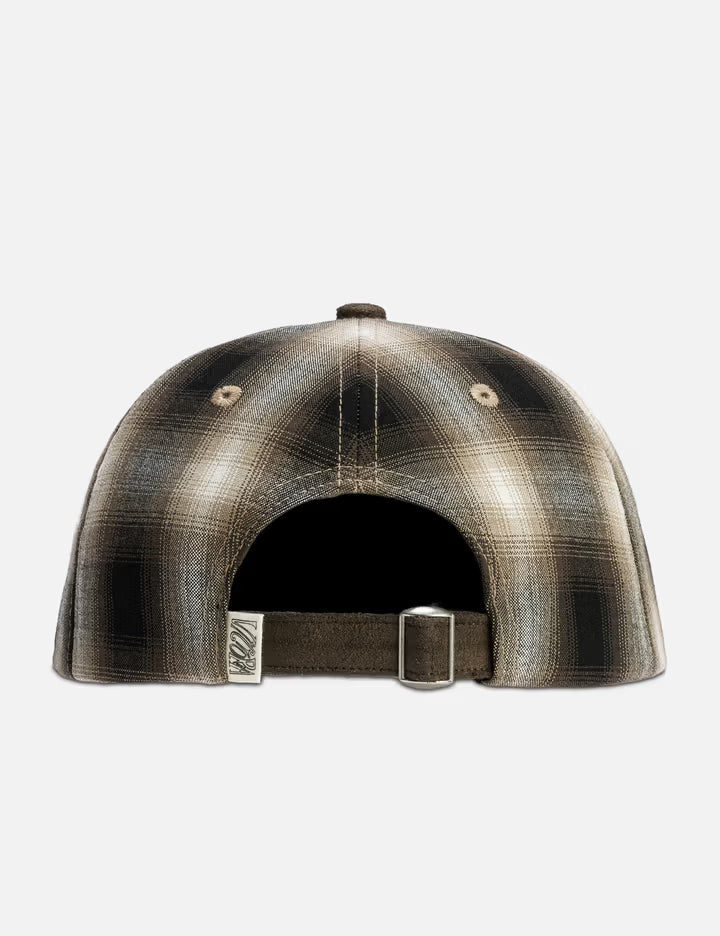Plaid Queenhead Logo Cap
