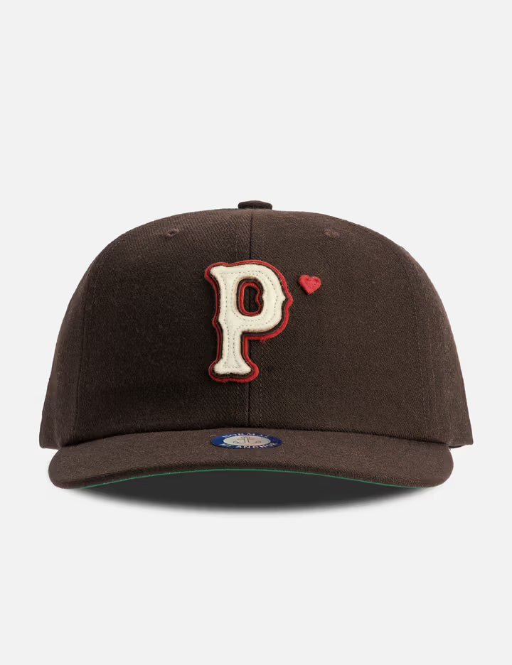 Wool Baseball “P” Hat