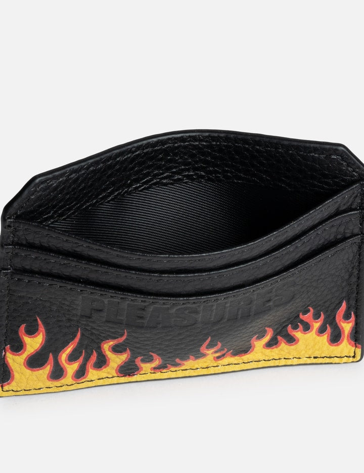 Leather Card Holder with Chain