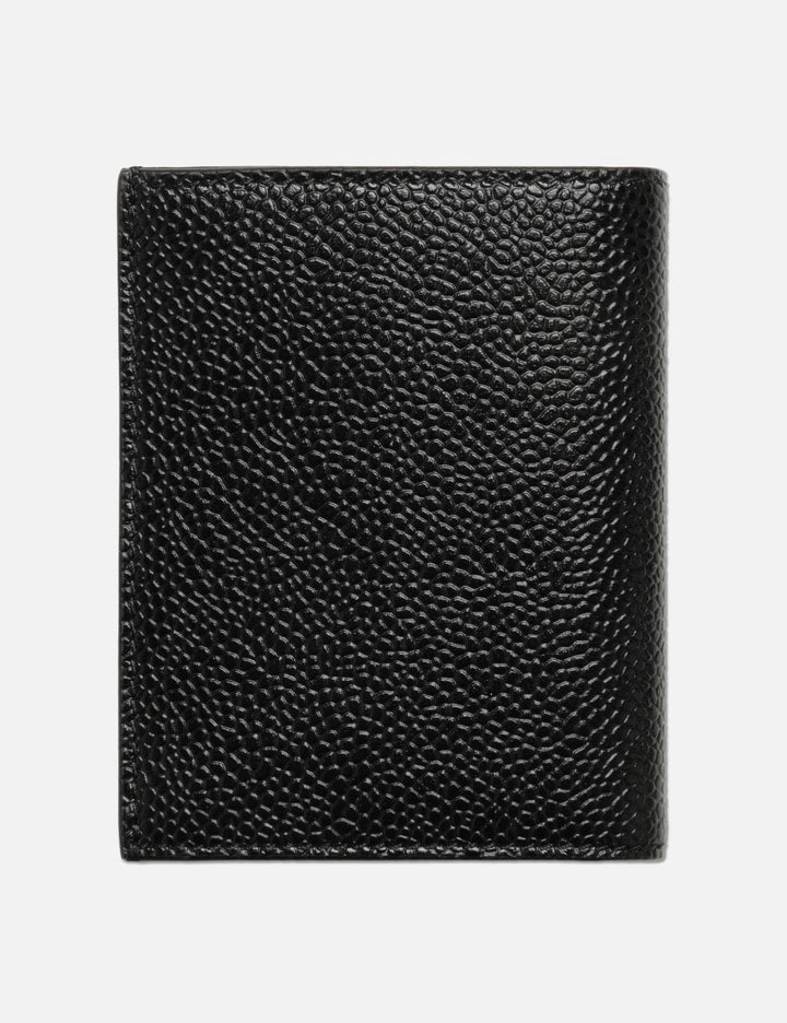 Pebble Grain Leather Double Cardholder