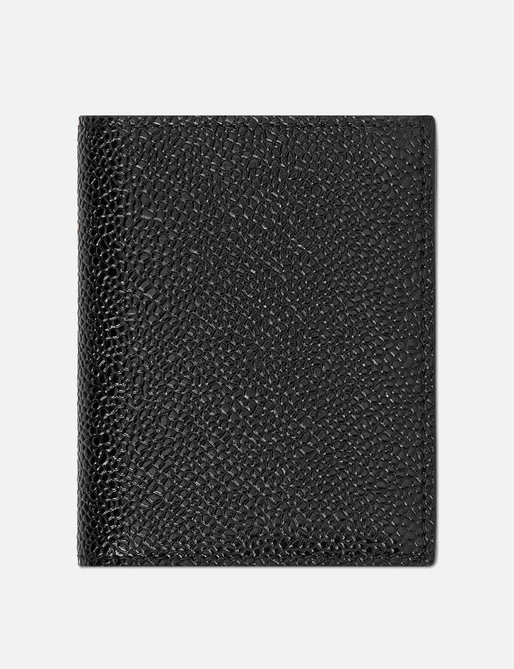 Pebble Grain Leather Double Cardholder