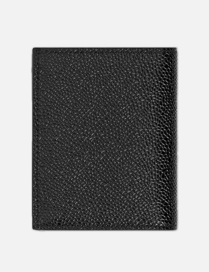 Pebble Grain Leather Double Cardholder