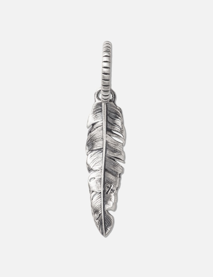 925 Silver Pendant Feather