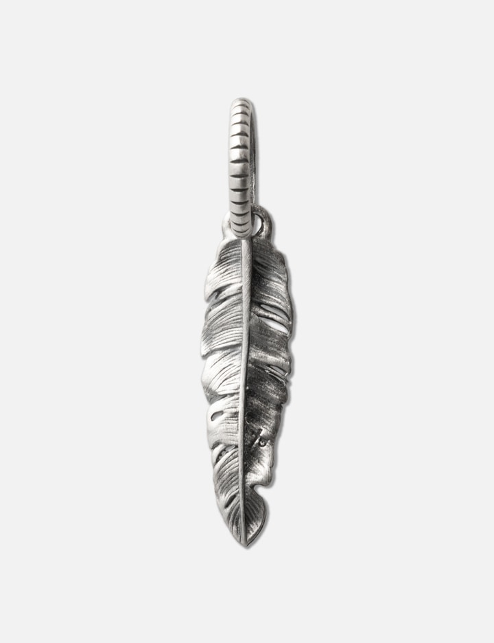 925 Silver Pendant Feather