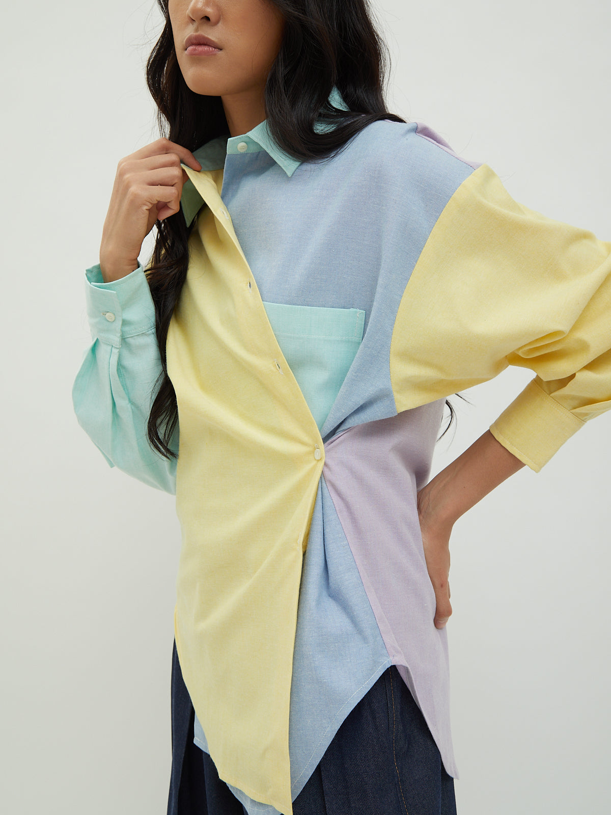 Chessa Colorblock Shirt