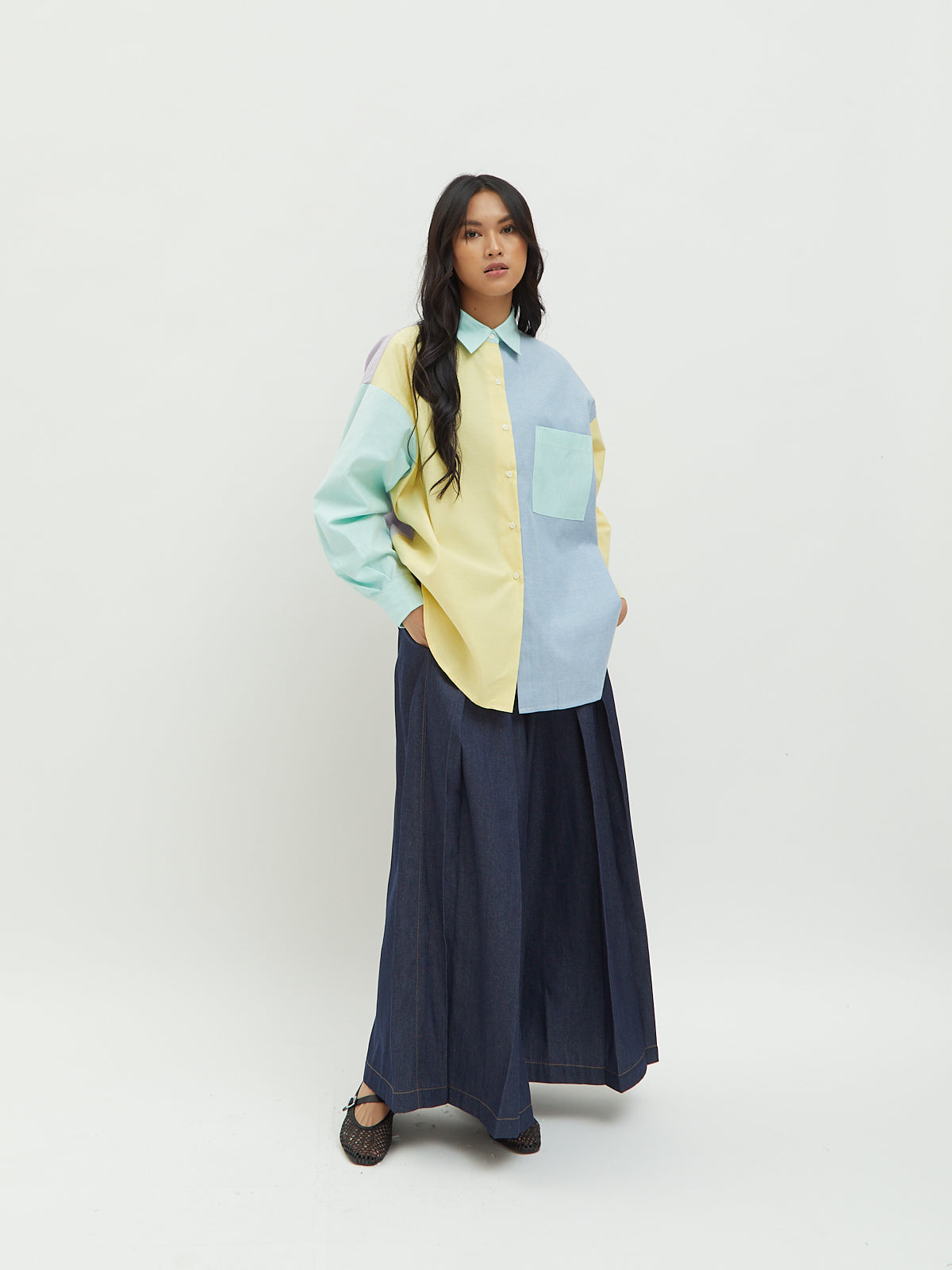 Chessa Colorblock Shirt