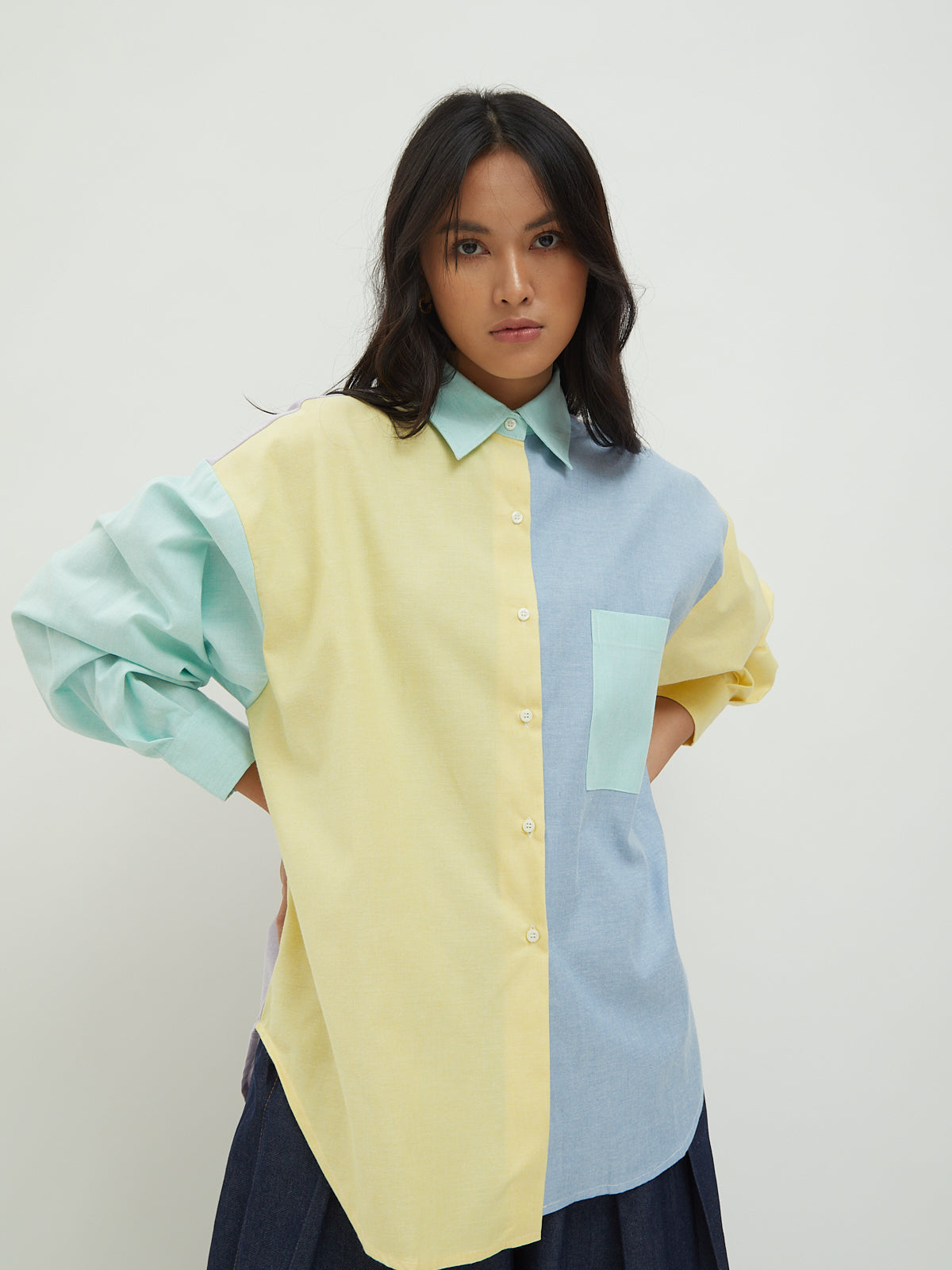 Chessa Colorblock Shirt