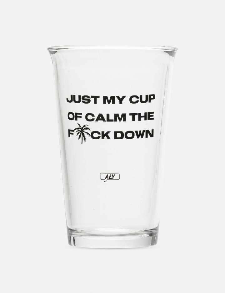 "Cup Of Calm The F Down" Glass Set
