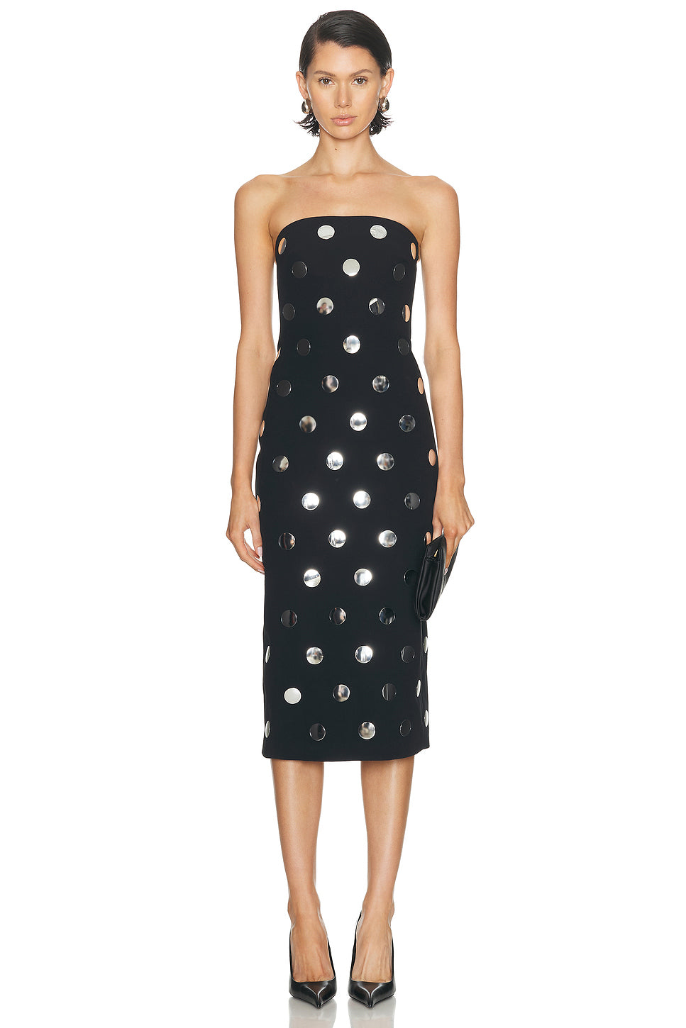 Allover Polka Dot Dress
