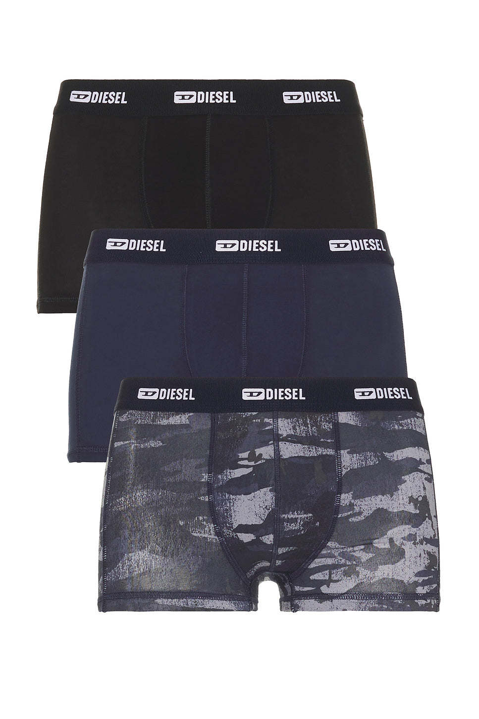 3-Pack Boxer Briefs Plain And Camo