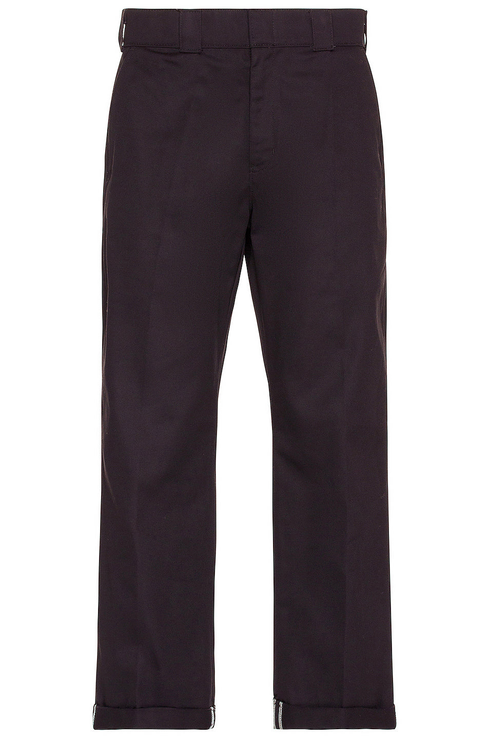 Regular Fit Cuffed Straight Leg Pant