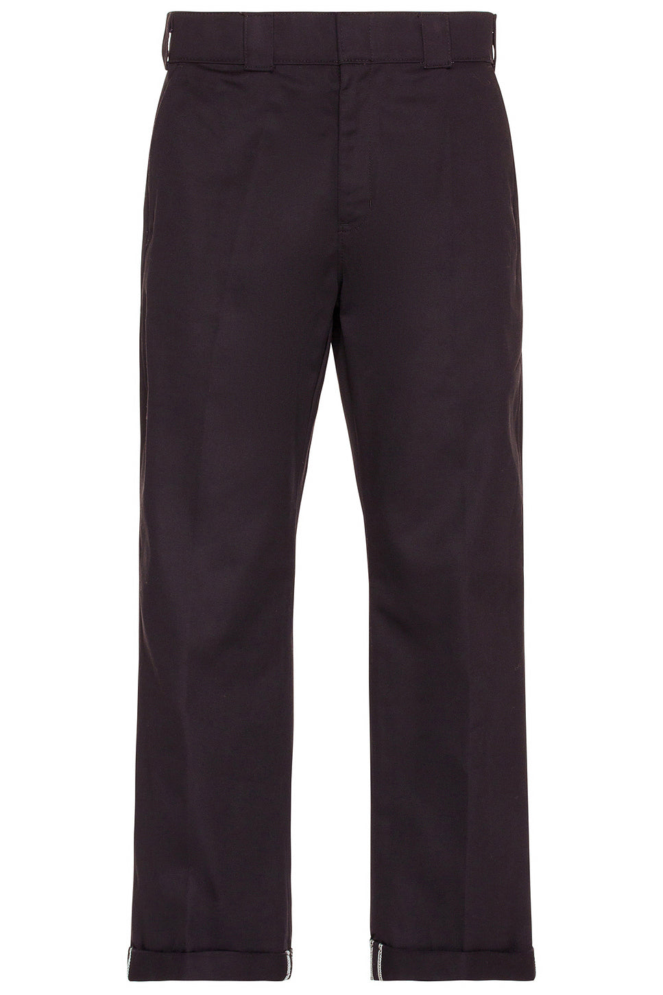 Regular Fit Cuffed Straight Leg Pant