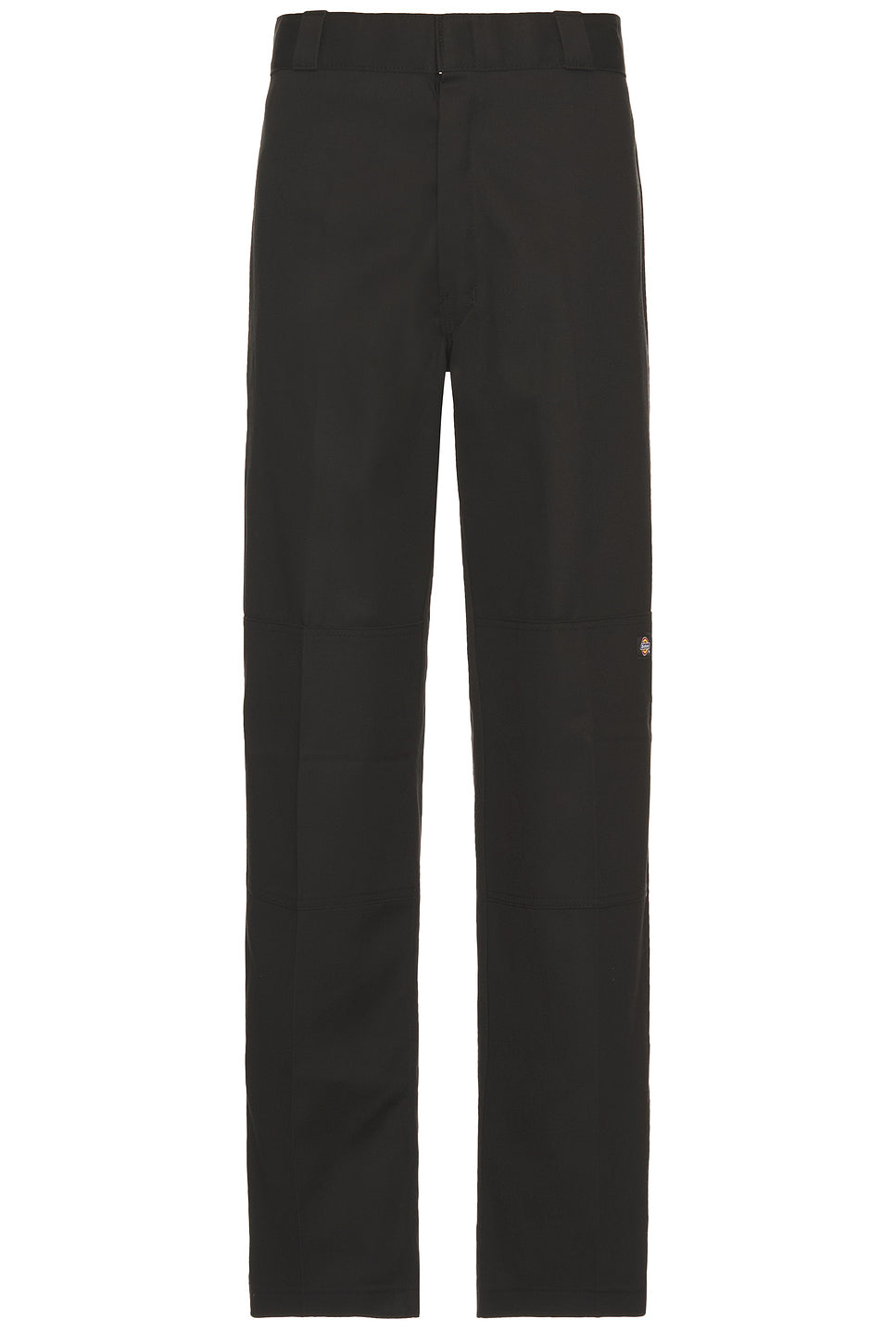 Loose Fit Double Knee Work Pant in Black