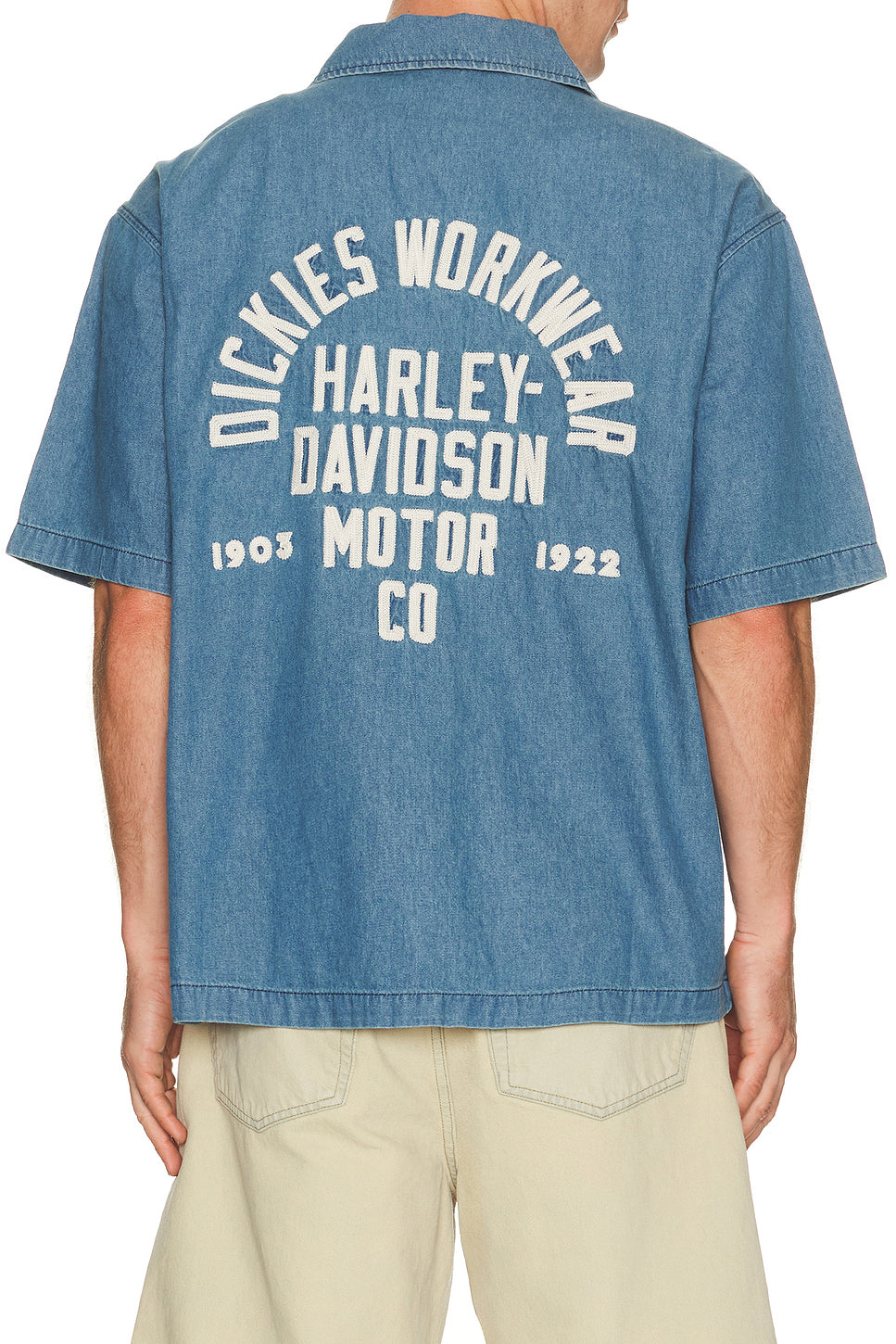 x Harley Davidson Short Sleeve Work Shirt