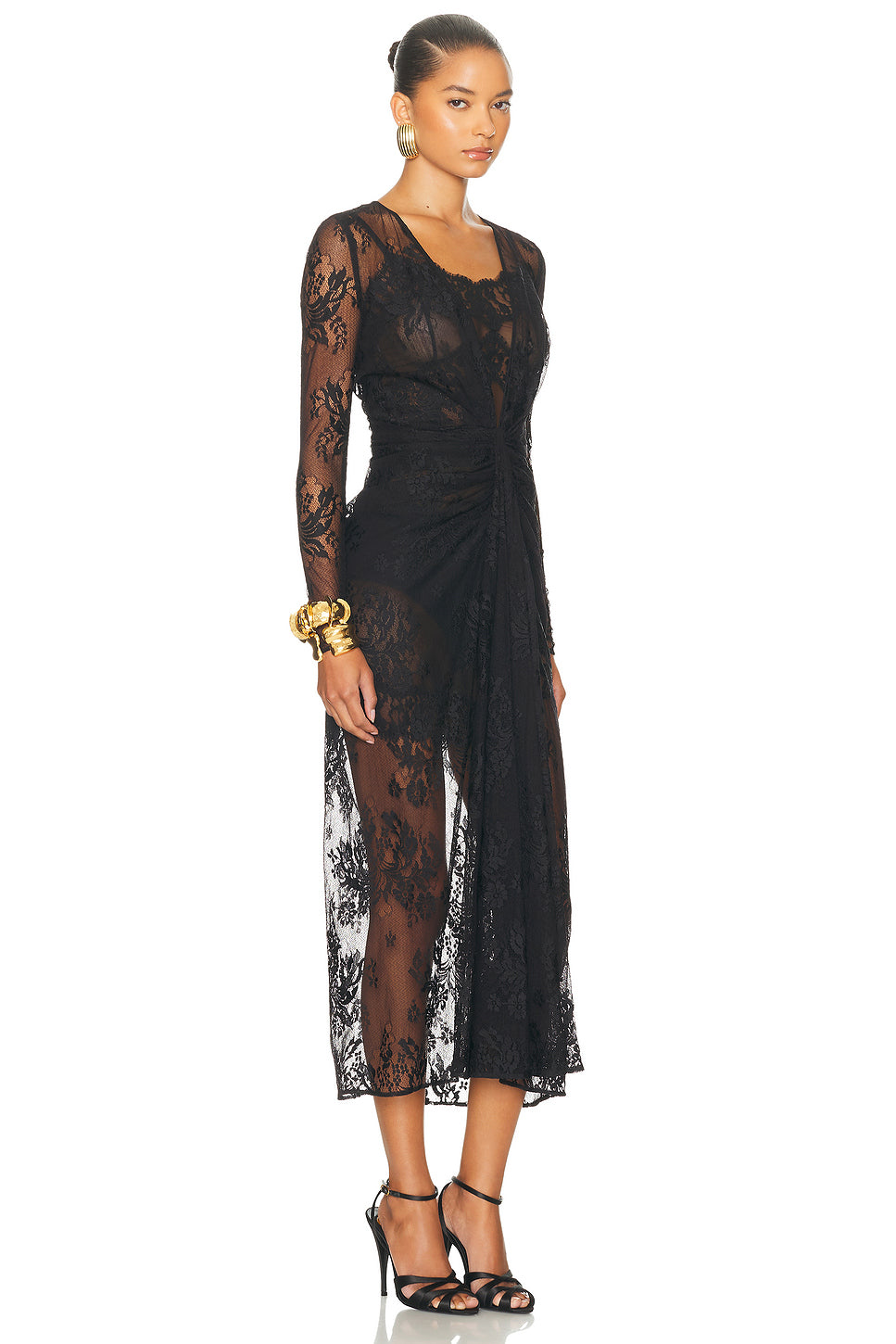 Long Sleeve Lace Dress