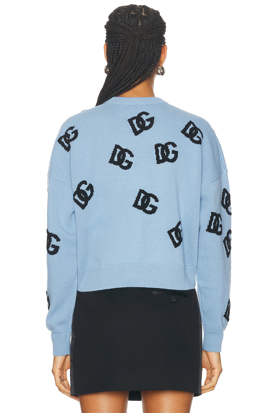 Cropped Crewneck Pullover