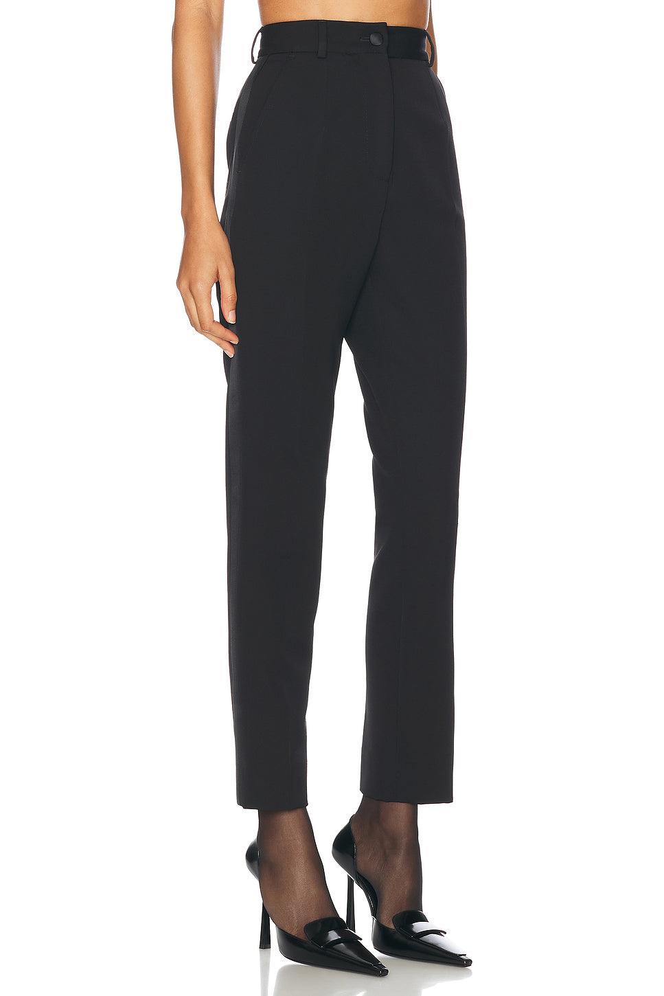 High Waisted Tuxedo Pant