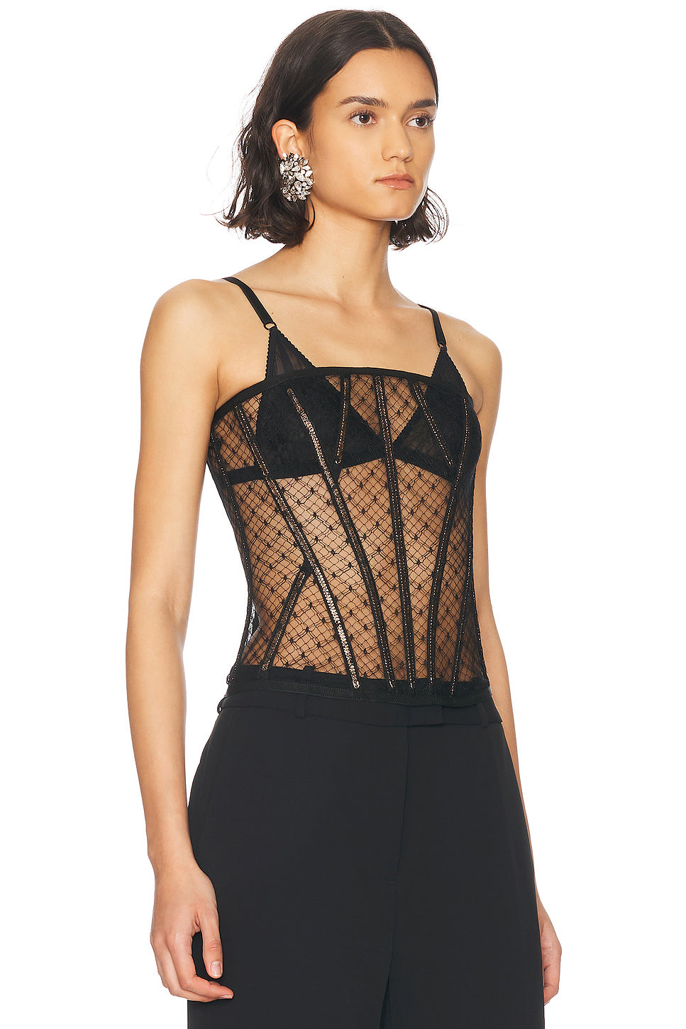 Strapless Corset Top