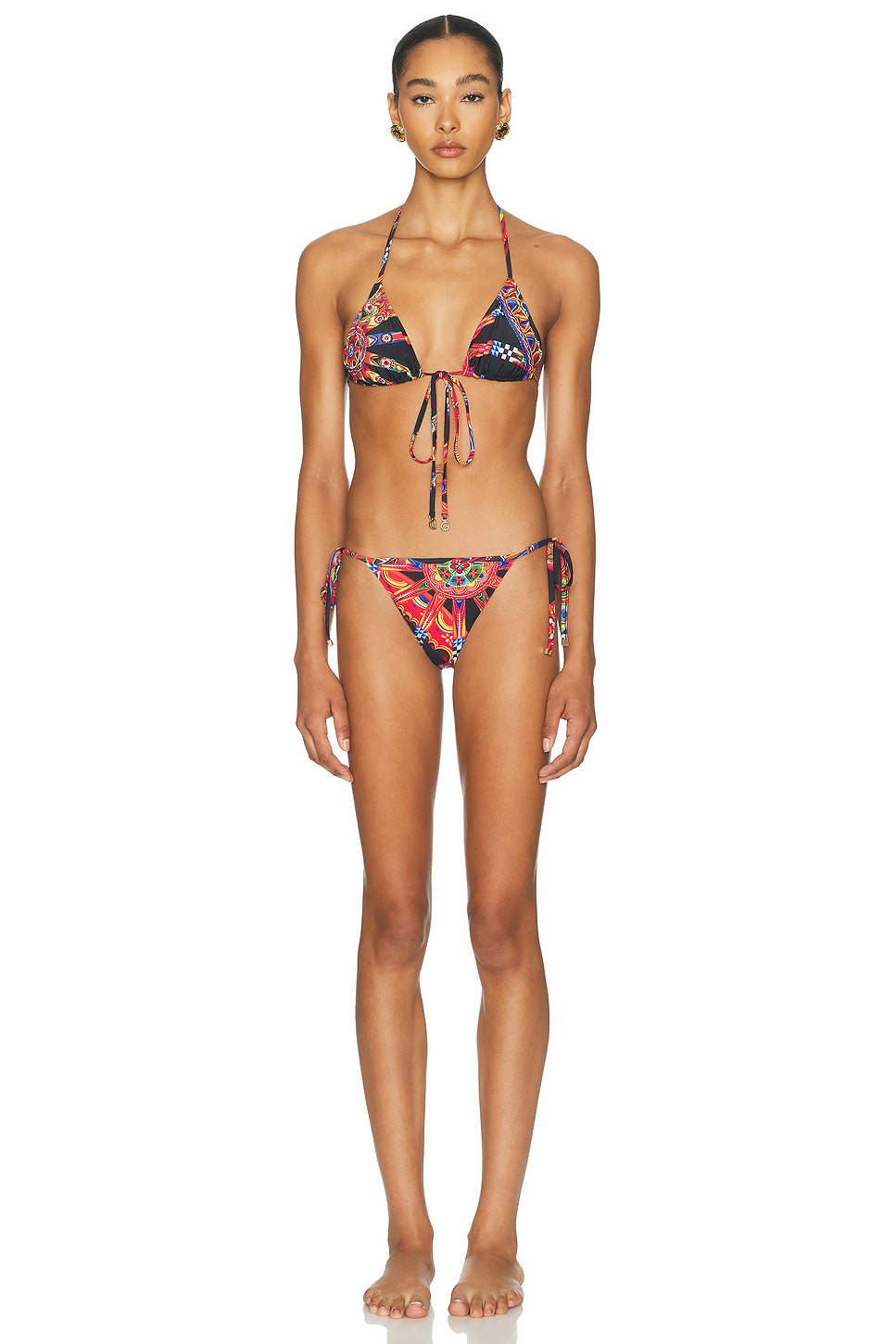 Lycra Print Bikini Set