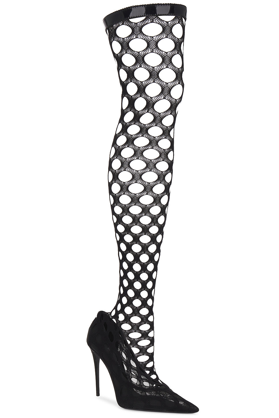 Fishnet Boot