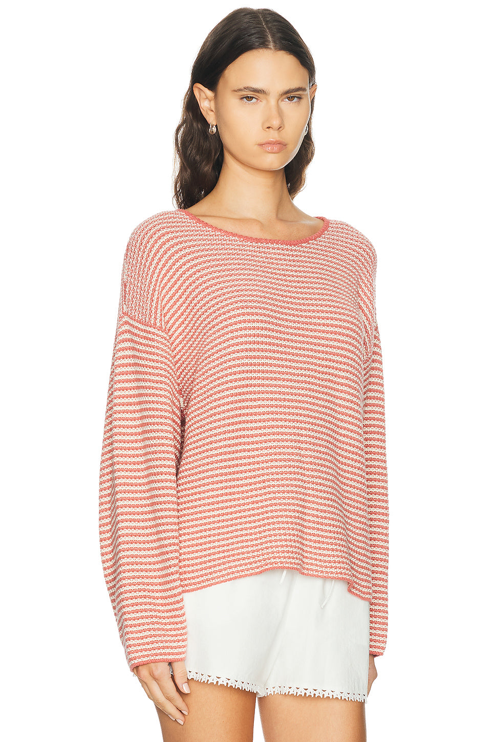 The Cotton Knit Stripe Sweater