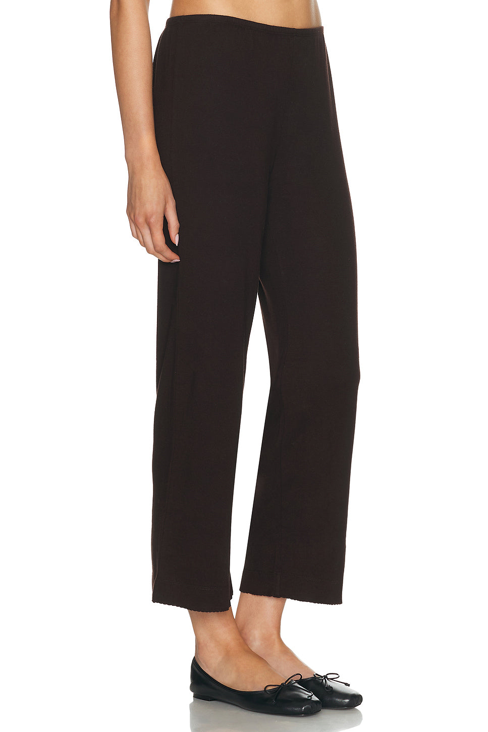 The Baby Rib Scallop Pant