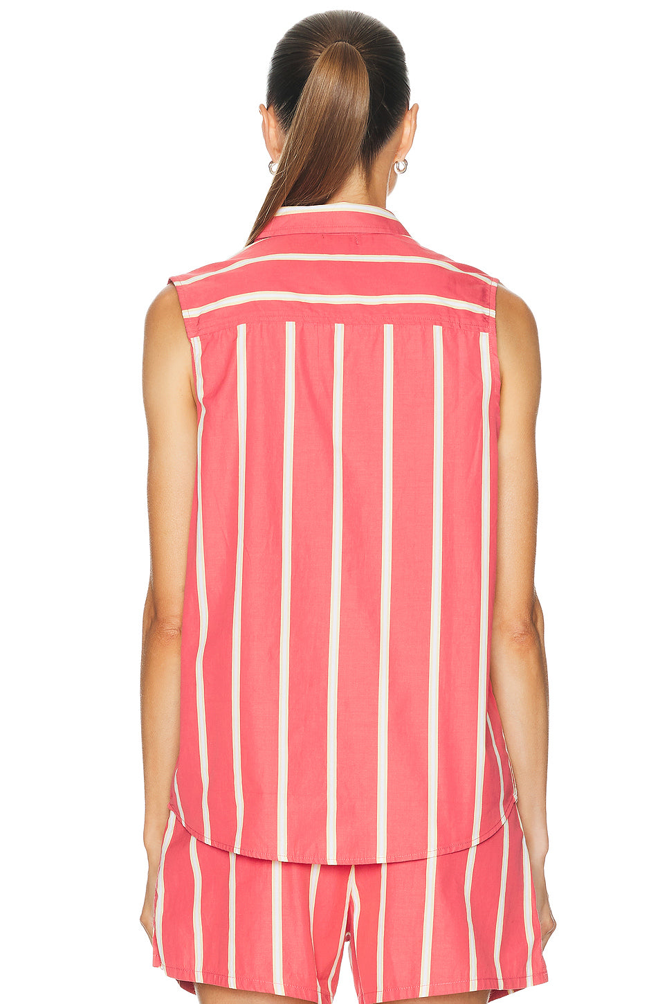 The Pop Sleeveless Striped Top
