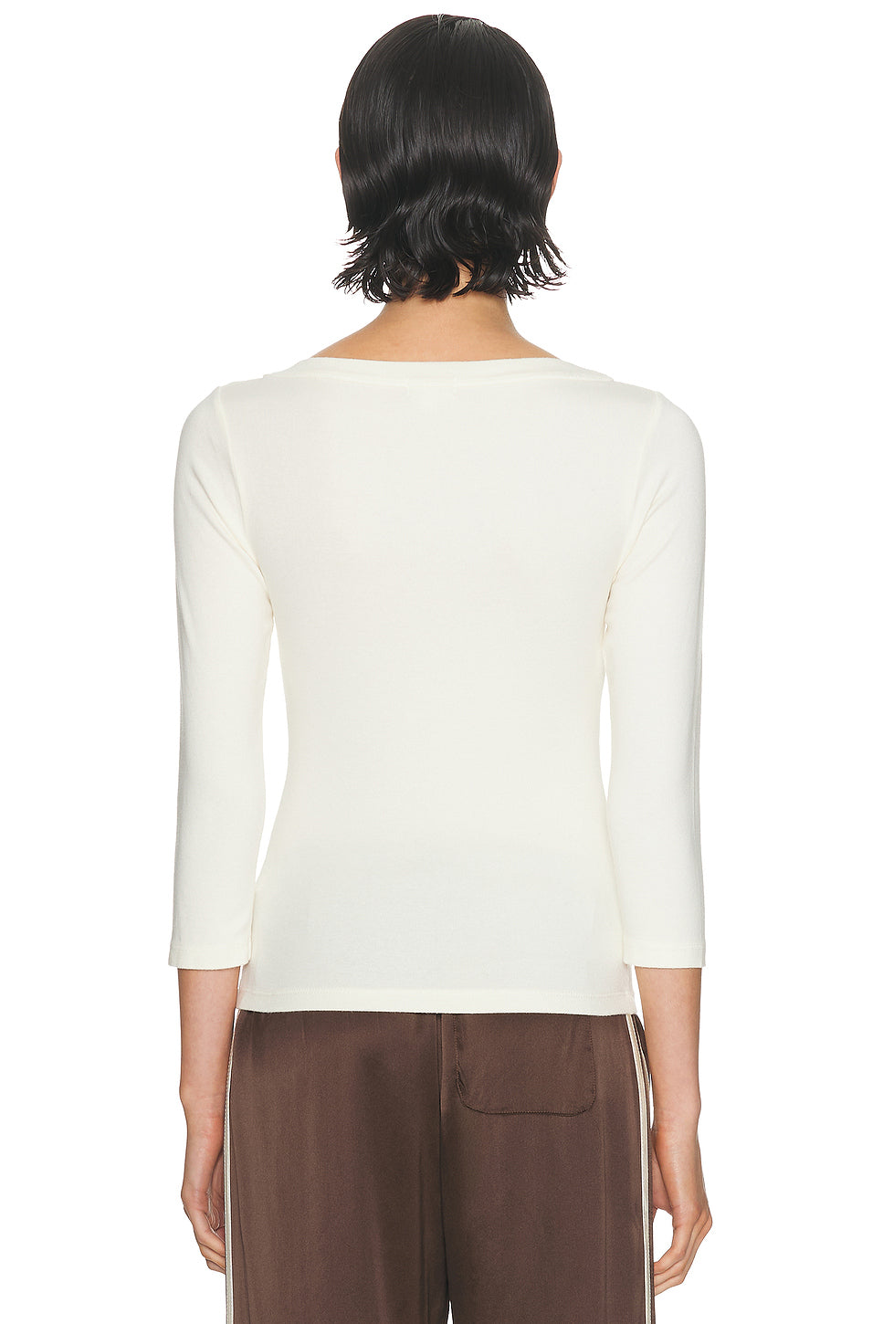 The Baby Rib Boatneck Top
