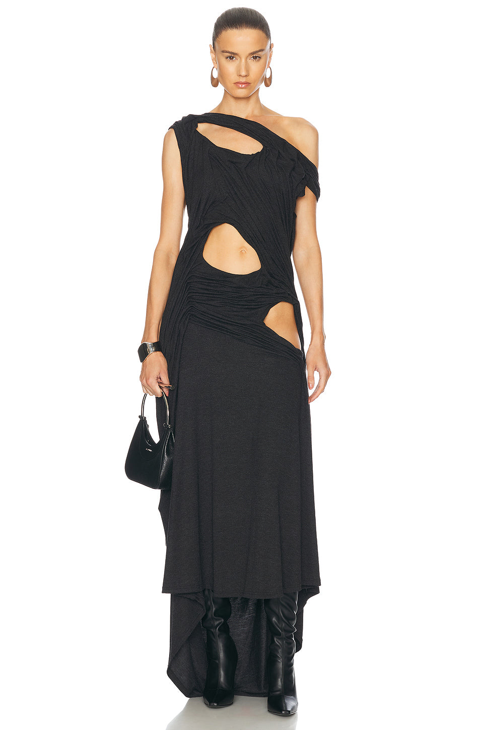 One Shoulder Midnight Dress