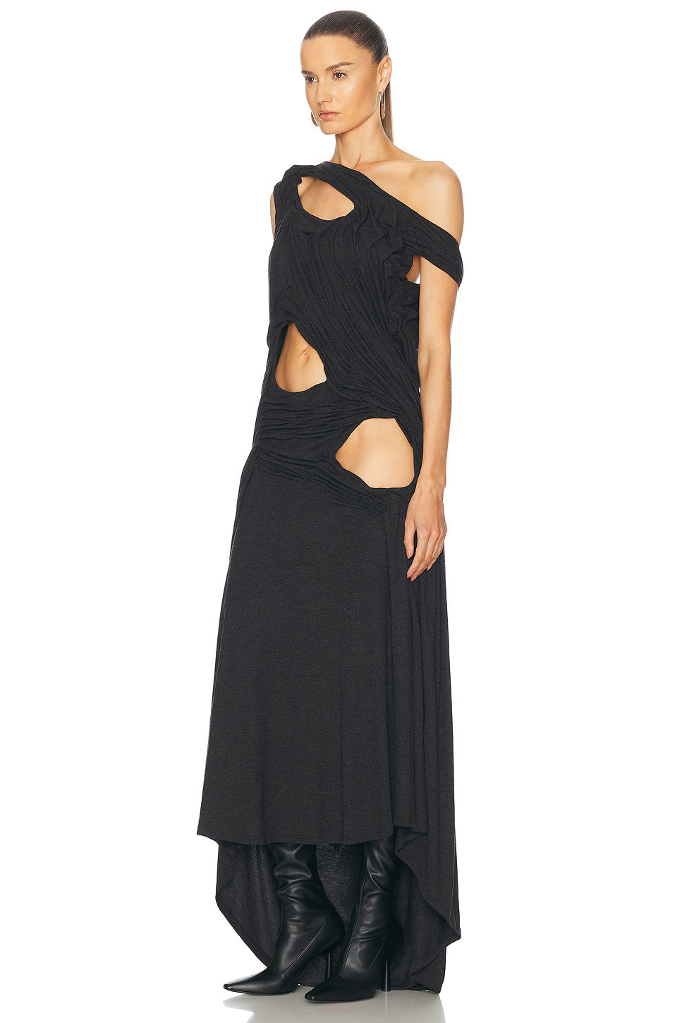 One Shoulder Midnight Dress