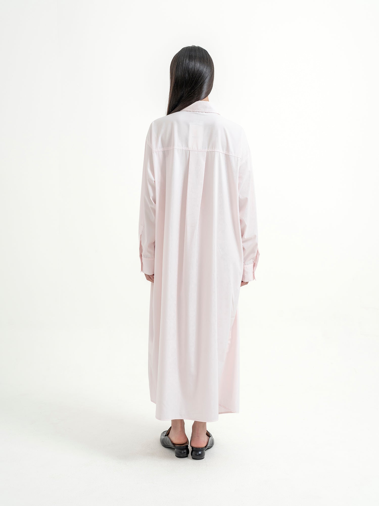 Nuo Apron Shirt Dress