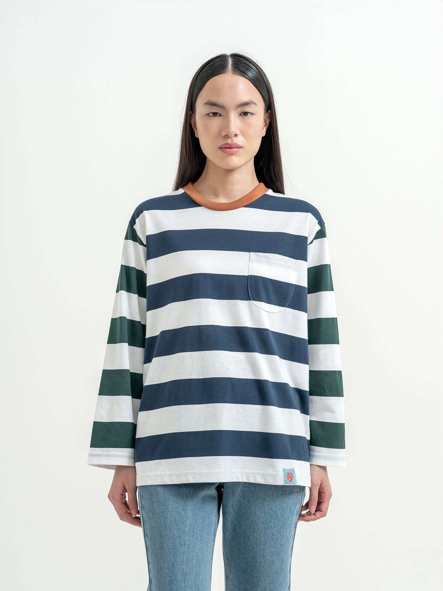 Maui Border Stripe Tee