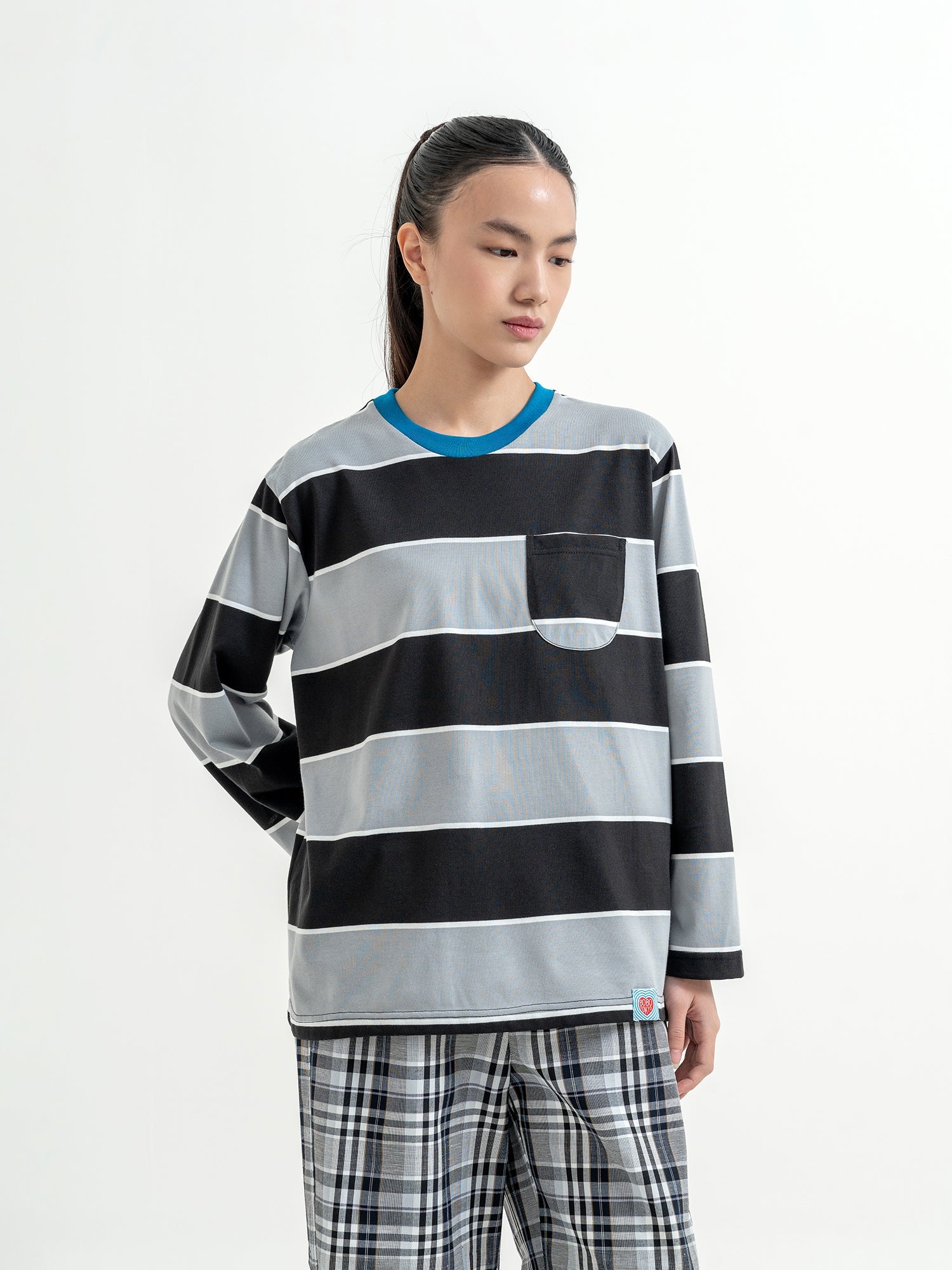 Maui Border Stripe Tee