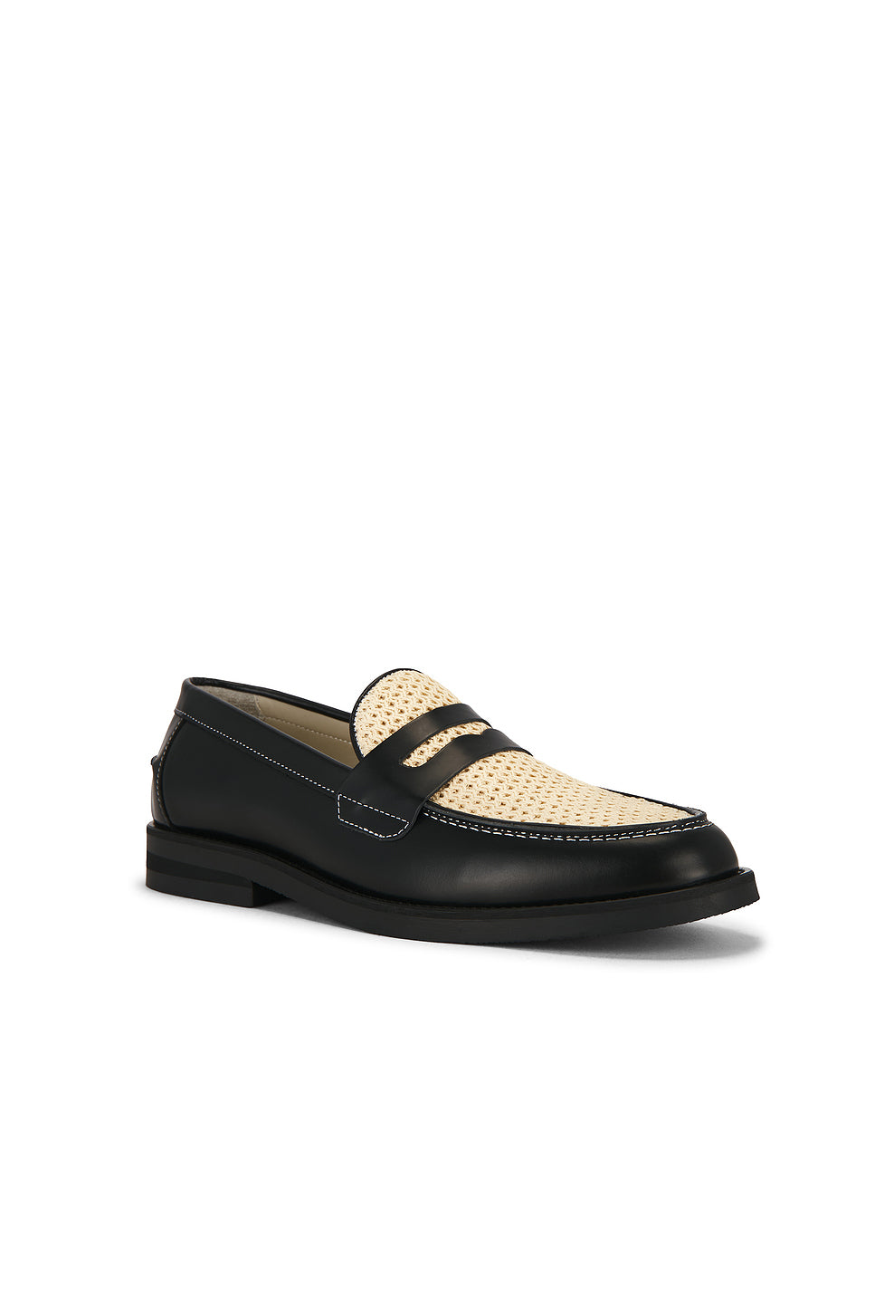 Wilde Rattan Penny Loafer