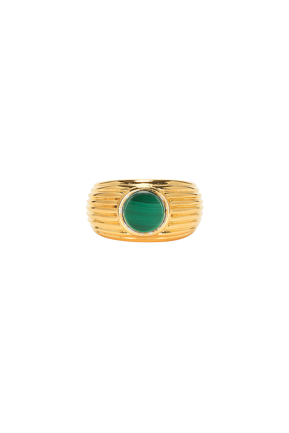 Wave Motion Signet Ring