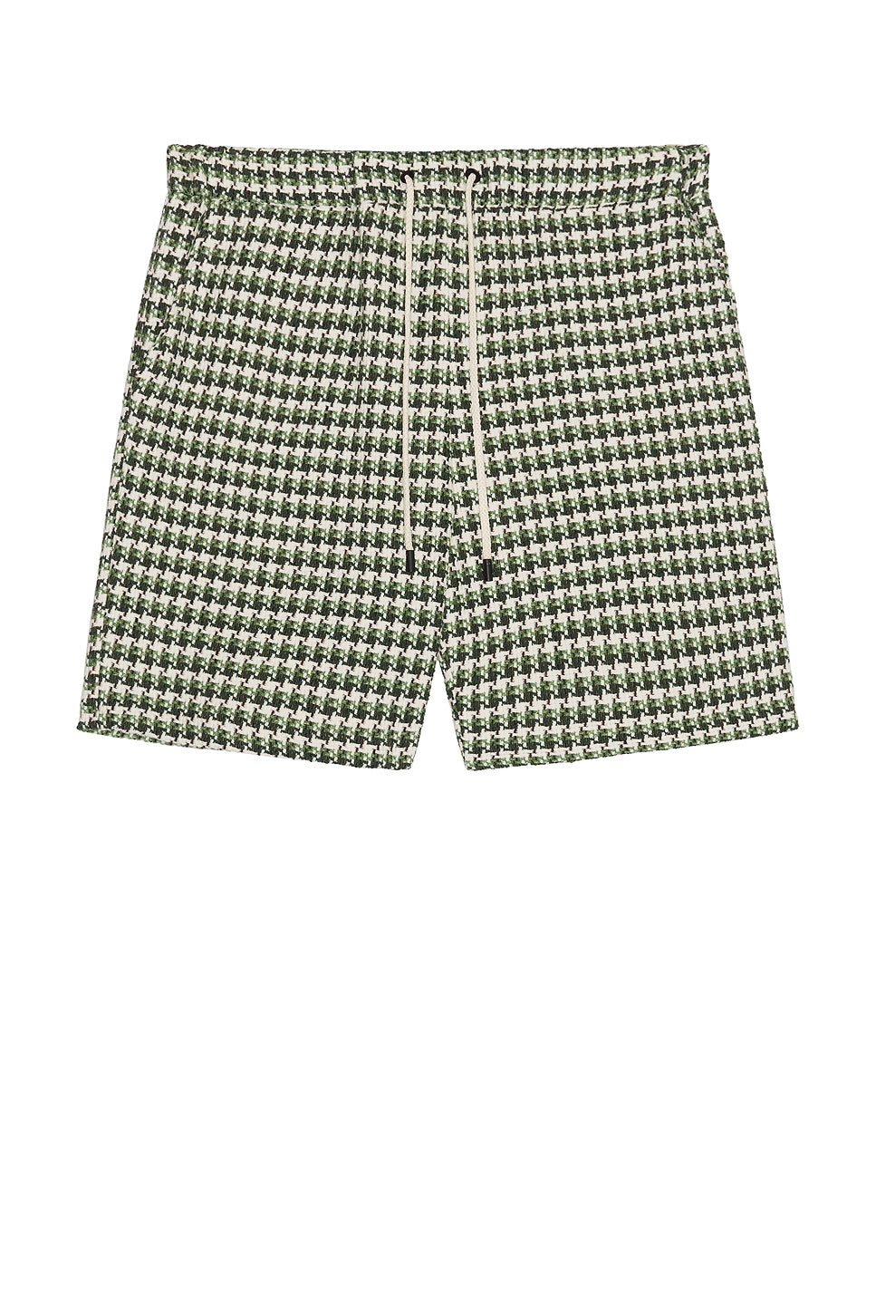 Plaid Drawcord Shorts