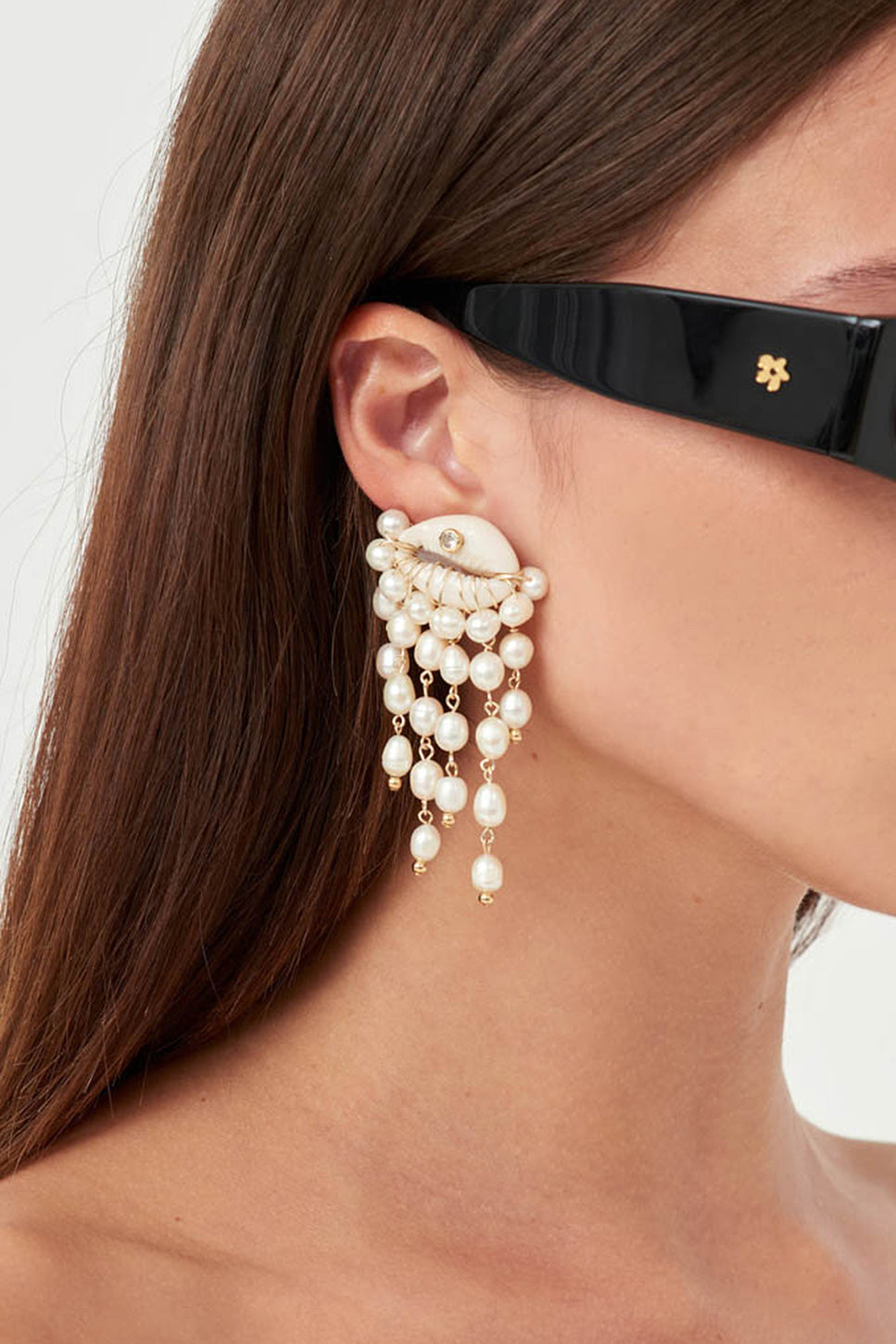 Delphin Clip-on Earring