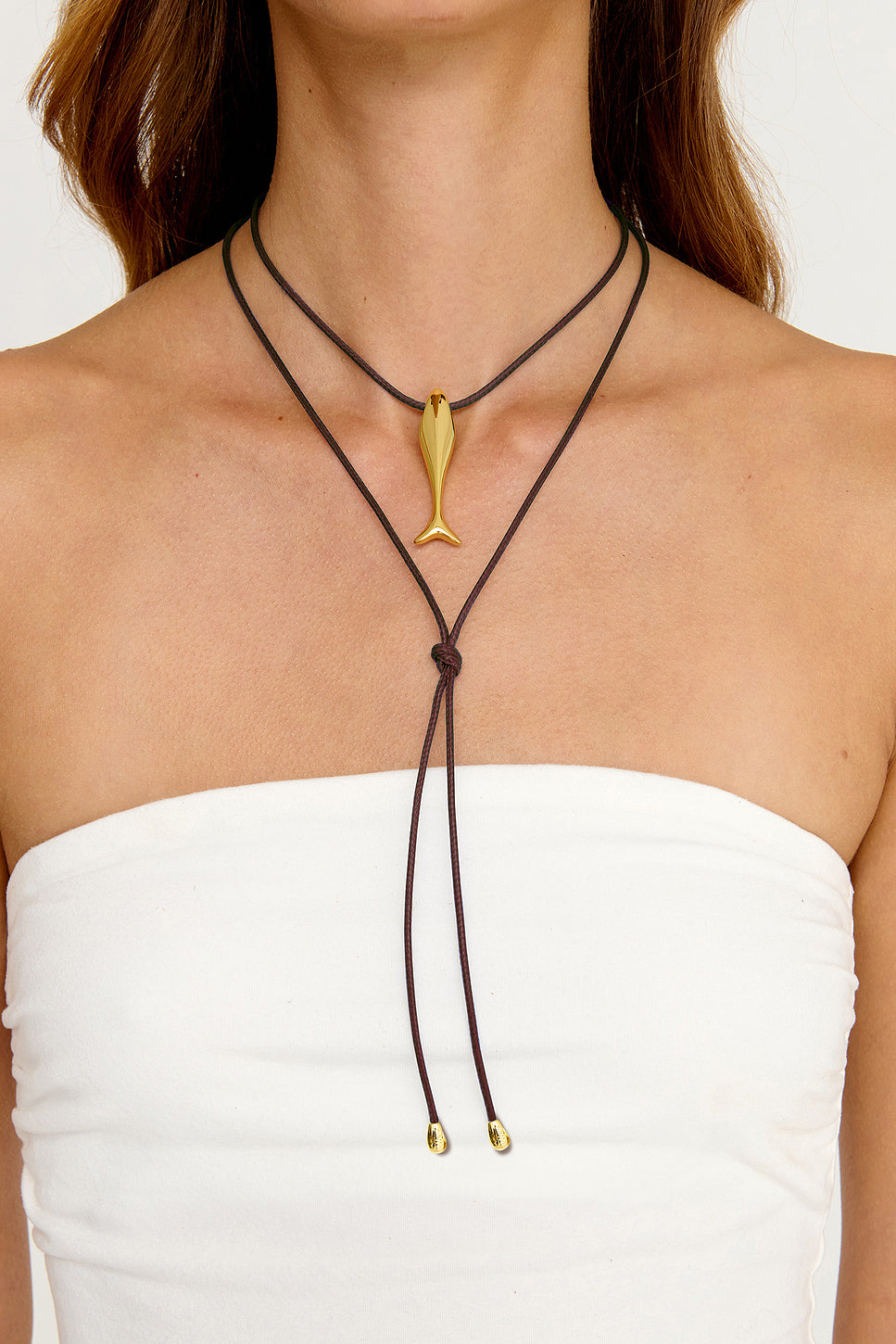 Minnow Wrap Necklace