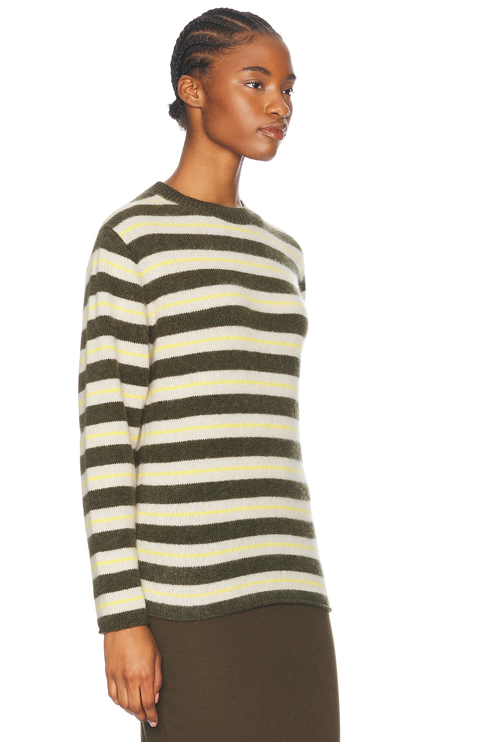 Sinful Stripe Crew Neck Sweater